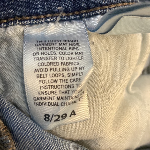 Lucky Brand Ava Skinny Mid Rise Jeans - Picture 9 of 9